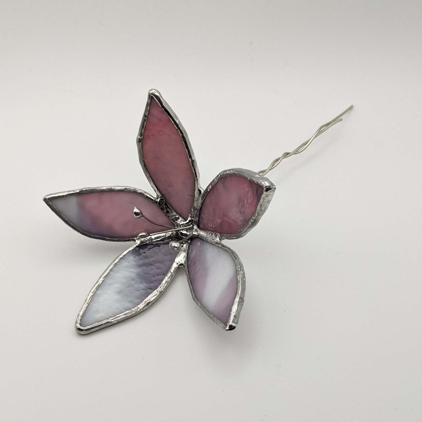 3D Lily Flower Stem TUTORIAL stained glass pattern