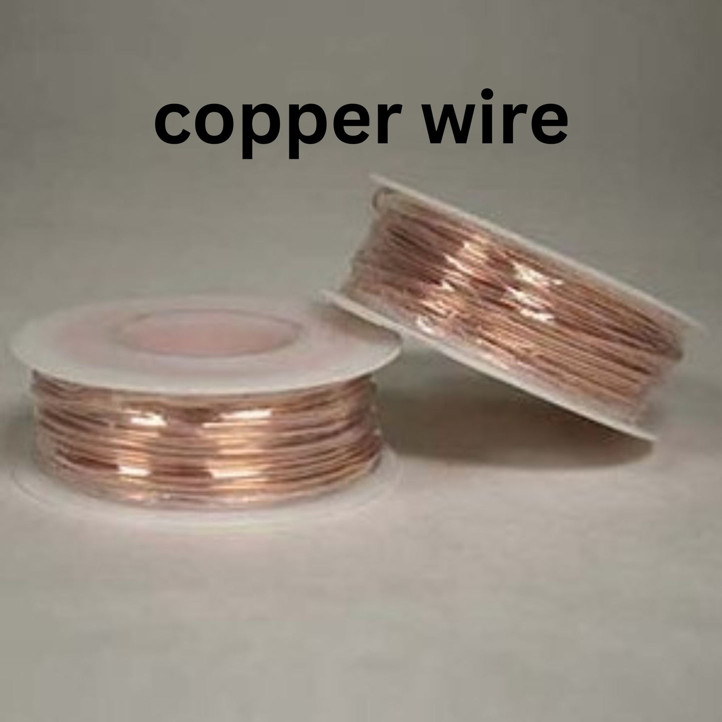 Bare Copper wire 4 ounce spools  in 14 gauge, 16 gauge, 18 gauge, 20 gauge